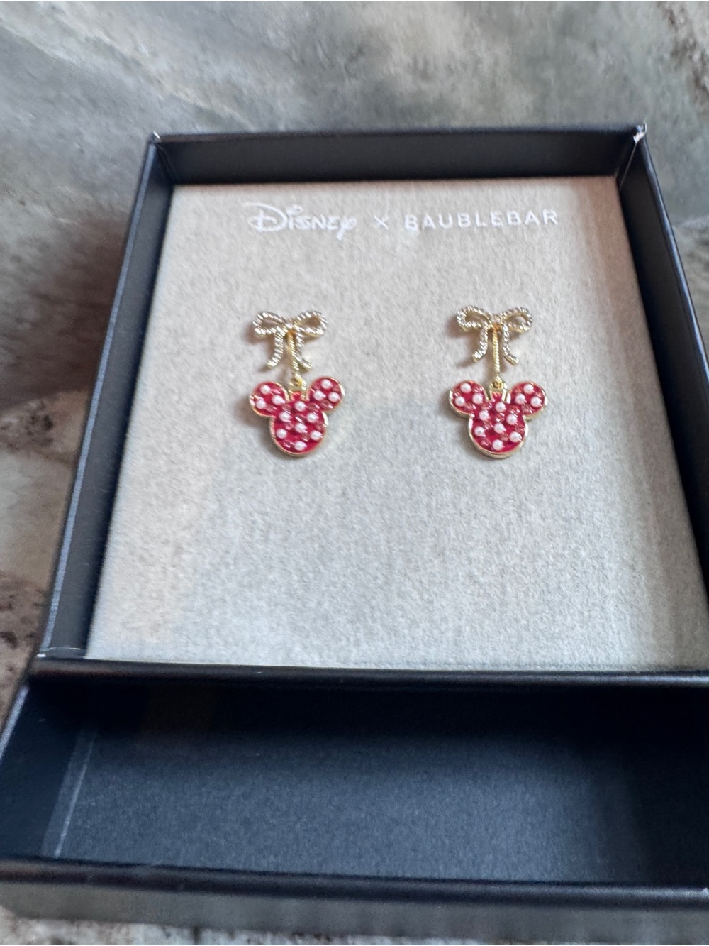 Minnie Bow Earrings Baublebar